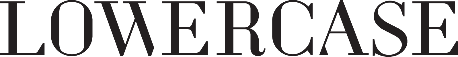 Lowercase logo