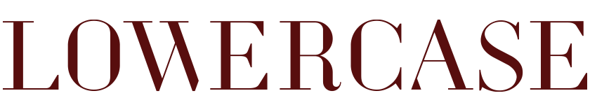 Lowercase logo