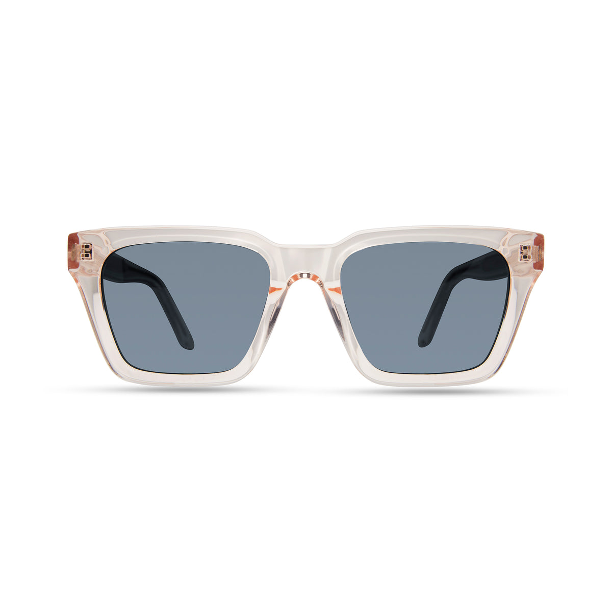 Saju’s CHELSEA Tortoise Shell Sunglasses with Gradient Lenses.
 WIDE FIT Tortoise Thick Hipster Square Gradient Sunglasses with  main image 2